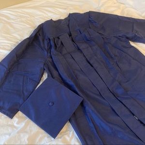 Jostens’ Navy Blue Graduation Cap & Gown 5’7”-5’9”